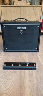 Boss Katana 50 MKII + Airstep Kat Voetschakelaar, Muziek en Instrumenten, Versterkers | Bas en Gitaar, Ophalen, Zo goed als nieuw