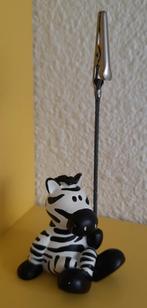 Nici foto houder zebra, Verzamelen, Ophalen, Zo goed als nieuw, Beeldje of Figuurtje