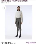Knit-Ted broek Francis, xxl, vegan stretch leer, moss groen, Kleding | Dames, Verzenden, Zo goed als nieuw, Maat 46/48 (XL) of groter