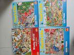 4 Incomplete Puzzels - 1000 Stukjes, Hobby en Vrije tijd, Denksport en Puzzels, Ophalen, 500 t/m 1500 stukjes, Zo goed als nieuw