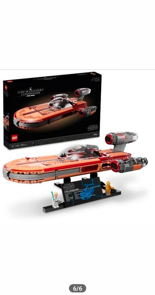 STARWARS Landspeeder 75341 nieuwstaat, Kinderen en Baby's, Speelgoed | Duplo en Lego, Zo goed als nieuw, Ophalen of Verzenden
