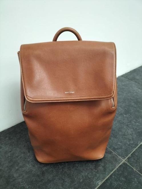 Mat & Nat vegan leather rugtas, Sieraden, Tassen en Uiterlijk, Tassen | Rugtassen, Zo goed als nieuw, Overige merken, 25 tot 40 cm