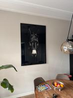 Glas schilderij Donkey, Antiek en Kunst, Ophalen of Verzenden