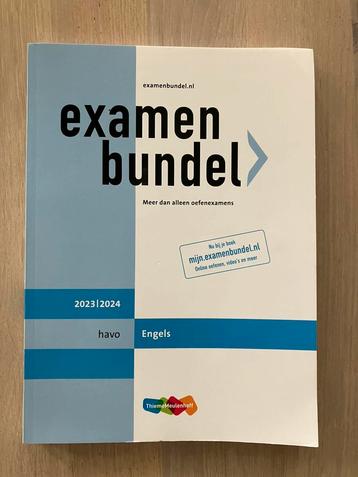 Engels havo Examenbundel 2023/2024  beschikbaar voor biedingen