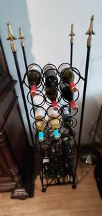 wijnrek Rita I voor 30 flessen zwart staal, Huis en Inrichting, Woonaccessoires | Wijnrekken, Nieuw, Ophalen of Verzenden, 25 flessen of meer