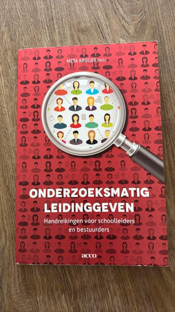 Onderzoeksmatig leidinggeven, Boeken, Wetenschap, Zo goed als nieuw, Ophalen of Verzenden