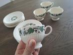 Wedgwood kopjes met schotel en gebaksbordjes, Huis en Inrichting, Keuken | Servies, Gebruikt, Ophalen of Verzenden, Wedgwood, Kop(pen) en/of Schotel(s)