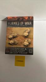 Nieuw! Flames of War | GBX92 | SD KFZ 221 & 222, Ophalen of Verzenden, Nieuw, Historisch