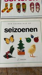 Kinderboek ‘Ogenblikje op: seizoenen/ sorteren/ etc, Boeken, Ophalen of Verzenden, Zo goed als nieuw