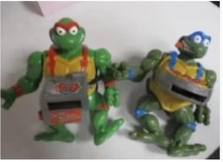 1993 TEENAGE MUTANT NINJA TURTLES  PIZZA, Verzamelen, Speelgoed, Zo goed als nieuw, Ophalen of Verzenden