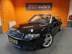 Audi A4 Cabriolet 2.4 V6 / EXCLUSIVE / LEDER / 18 "INCH / ZE, Auto's, Audi, Voorwielaandrijving, Gebruikt, Zwart, Cabriolet