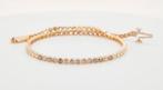 18k gouden tennisarmband – 2.90ct natuurlijke diamanten, Ophalen, Zo goed als nieuw, Goud