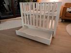 Bopita witte box met lade en wieltjes, Kinderen en Baby's, Boxen, Ophalen, Zo goed als nieuw, Lade