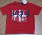 Rood Ralph Lauren t-shirt maat 74 *NIEUW* (5539) a, Kinderen en Baby's, Babykleding | Maat 74, Nieuw, Ophalen of Verzenden, Jongetje