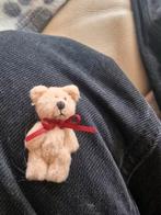 poppenhuis miniaturen beertje teddy 4.5 cm nr 1, Ophalen of Verzenden, Nieuw, Stoffen beer, Overige merken