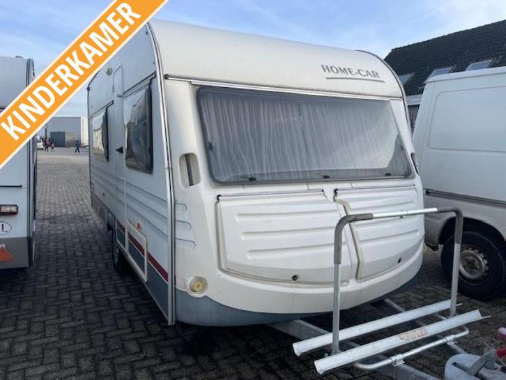 Home-Car Racer 48 2001; 2xzit stapelbed; voortent, Caravans en Kamperen, Caravans, Bedrijf, tot en met 5, 1000 - 1250 kg, Treinzit