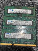 3*2gb pc3 10600, Computers en Software, RAM geheugen, Ophalen of Verzenden, Gebruikt, DDR3, Laptop