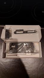 Tuindeur slot en sleutels zwart, Doe-het-zelf en Verbouw, Hang- en Sluitwerk, Ophalen of Verzenden, Nieuw, IJzer, Slot