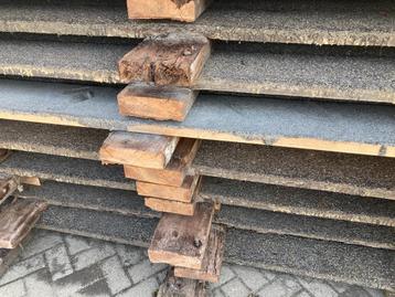 hardhouten brugdelen  100 x 310 cm  beschikbaar voor biedingen