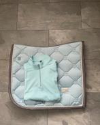 Set Equestrian Stockholm Ice Blue, Dieren en Toebehoren, Paarden en Pony's | Dekens en Dekjes, Ophalen of Verzenden, Zo goed als nieuw