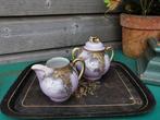 Japans servies dun porselein prachtige matte kleur Miekje's, Ophalen of Verzenden