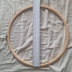 Houten borduurring, 32cm., Hobby en Vrije tijd, Ophalen of Verzenden, Nieuw, Handborduren, Onderdeel of Toebehoren