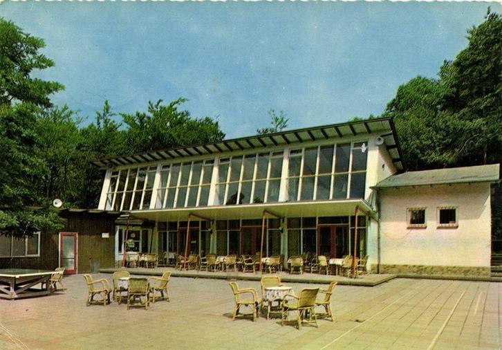 Recreatiegebouw Beltgraven, Oldebroek - 1963? gelopen, Verzamelen, Ansichtkaarten | Nederland, Ongelopen, Noord-Brabant, Voor 1920