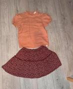 Navy natural blouse 134/140 rokje 146/152 nieuwstaat, Navy natural, Meisje, Ophalen of Verzenden, Zo goed als nieuw