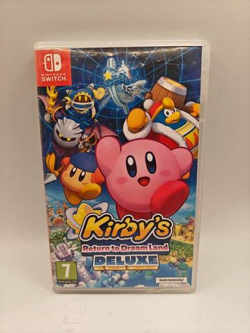 Kirby's return to Dreamland deluxe Nintendo switch beschikbaar voor biedingen