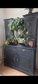 Kast eetkamer / woonkamer zwart., Ophalen, Gebruikt, 25 tot 50 cm, 200 cm of meer