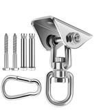Plafondhaak Zilver Ophangen bokzak schommel ophangsysteem, Ophalen of Verzenden, Nieuw, Eenpersoons, Binnen