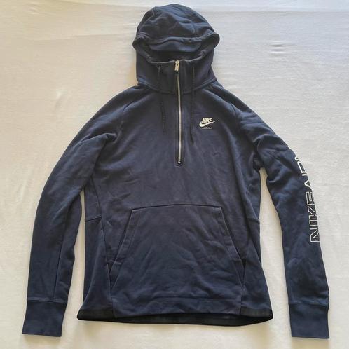 Nike Air Max Hoodie Donkerblauw – Maat S, Kleding | Heren, Sportkleding, Zo goed als nieuw, Algemeen, Blauw, Ophalen of Verzenden