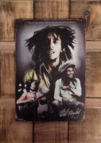 Bob Marley old look collage reclamebord van metaal wandbord, Info@deconoord.nl, Deco Noord, Nieuw, Ophalen of Verzenden