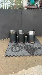 Drie Akrapovic uitlaaten, Ophalen, Gebruikt, Universele onderdelen