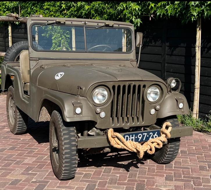 Nekaf jeep M 38-1  1957 Groen, Auto's, Overige Auto's, Bedrijf, Benzine, Cabriolet, Geïmporteerd, Groen, Ophalen