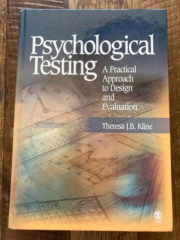 Psychological Testing - Kline beschikbaar voor biedingen