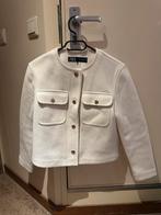 Witte Zara Jas - Maat XS, Kleding | Dames, Ophalen of Verzenden, Zo goed als nieuw, Jasje, Maat 34 (XS) of kleiner