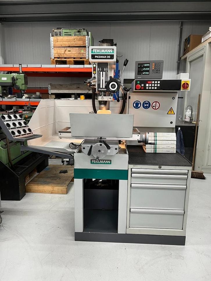 Fehlmann P20 Boor/Freesmachine, Doe-het-zelf en Verbouw, Draaibanken, Gebruikt, Freesbank, Ophalen