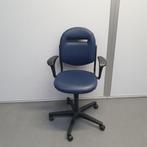 Ahrend 220 bureaustoel - blauwe skai burostoel, Blauw, Gebruikt, Bureaustoel, Ophalen