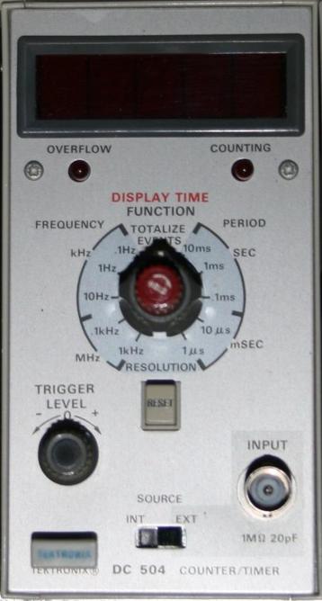 Tektronix Frequentieteller module DC504 beschikbaar voor biedingen