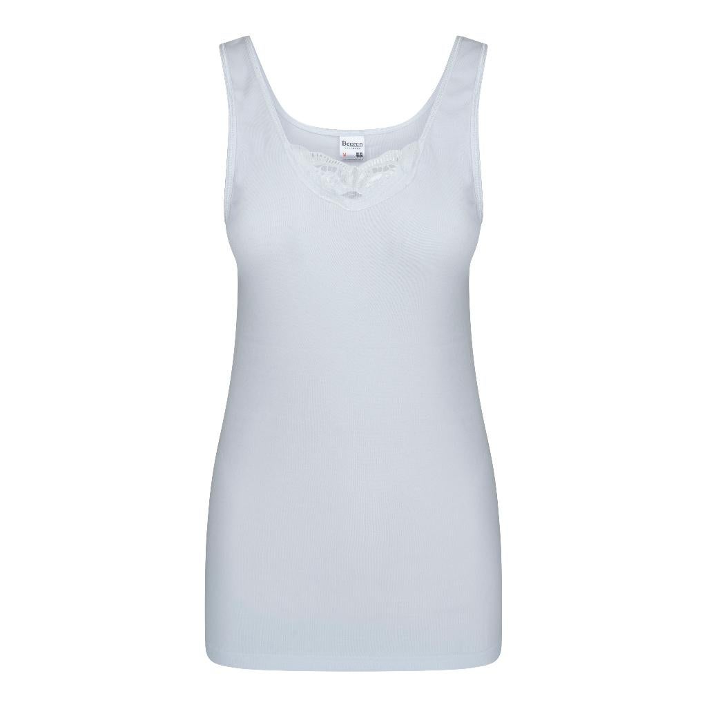 Pakket Beeren dameshemden Brenda mt M/XL Wit, 8stuks Nieuw, Beeren Bodywear, Wit, Ophalen of Verzenden, Nvt