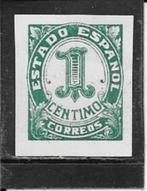 Spanje cijferzegel, Ophalen of Verzenden, Postfris