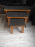 Bijzettafelset, Ophalen, Zo goed als nieuw, Hout, Minder dan 55 cm