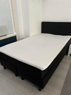 Boxspringbed 120x200 cm, Ophalen, Zwart, Tweepersoons, Zo goed als nieuw