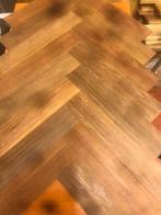 Visgraat tafel planken ipe ironwood hongaarse punt, Huis en Inrichting, Tafels | Eettafels, Nieuw, Teakhout, 200 cm of meer, Robuust