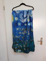 Nieuwe Van Gogh sjaal van imitatiezijde (viscose silktouch),, Kleding | Dames, Maat 46/48 (XL) of groter, Nieuw, Ophalen of Verzenden