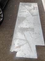 Zinken plaat. Glad 197 bij 84 cm, Ophalen, Gebruikt, Overige materialen, Minder dan 20 mm