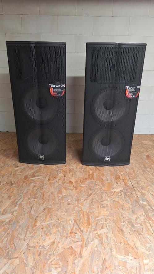 Electro Voice TourX set tx 2152 dj/speaker/pro audio+ hoezen, Audio, Tv en Foto, Luidsprekers, 120 watt of meer, Overige merken