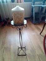 Kandelaar gietijzer, Ophalen of Verzenden, Zo goed als nieuw, Metaal, 75 cm of meer