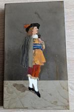 Antiek Italiaans Pietra Dura Inlegwerk, Ophalen of Verzenden